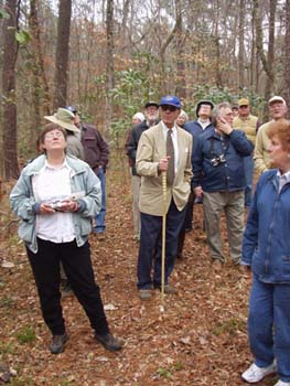 Dedication day in park 